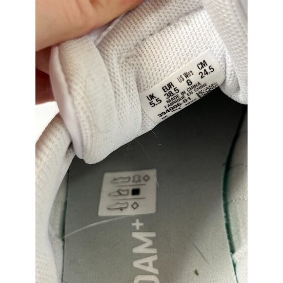 PUMA Smash Platform V2 Triple White Women's Sneakers Size 8 - Picture 9 of 16